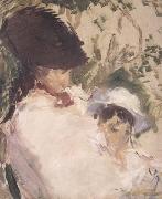 Edouard Manet Jeune fille et enfant (mk40) France oil painting artist